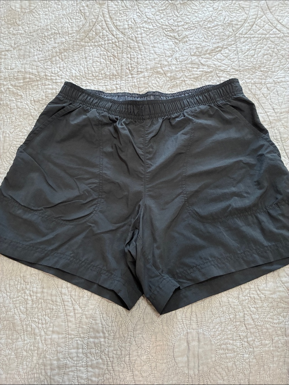 Columbia Elastic-Waist Casual Shorts M